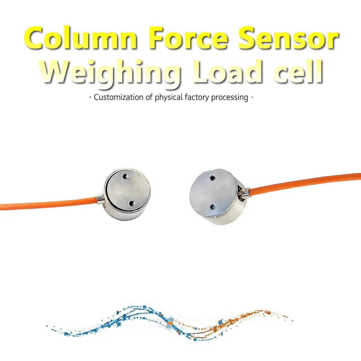 Mini Column Force Weighing Sensor Load Cell 5-10V 350Ω 5kg 10kg 20KG 2.0mV/V 350ohm Compression Weighing Sensor Press Force