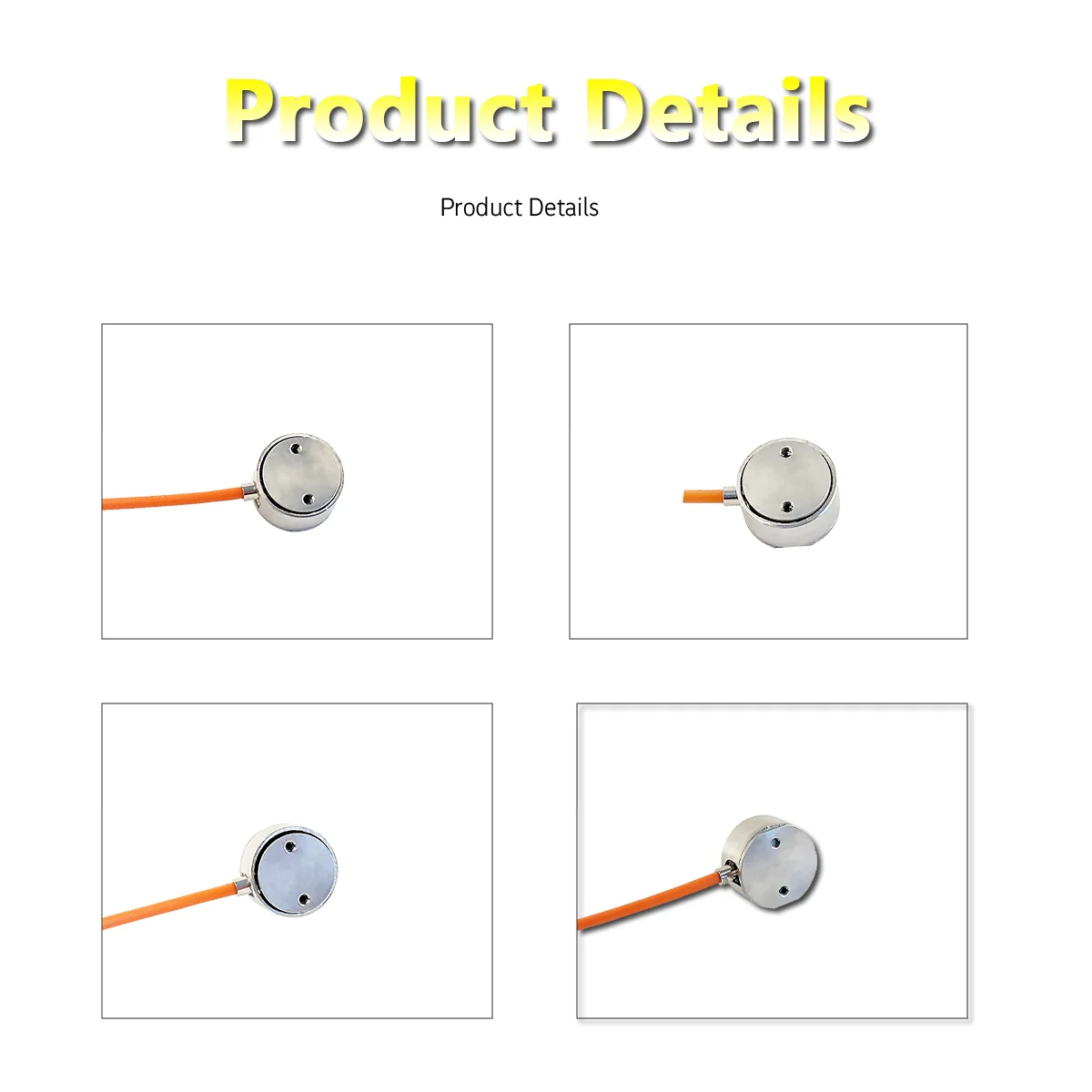 Mini Column Force Weighing Sensor Load Cell 5-10V 350Ω 5kg 10kg 20KG 2.0mV/V 350ohm Compression Weighing Sensor Press Force