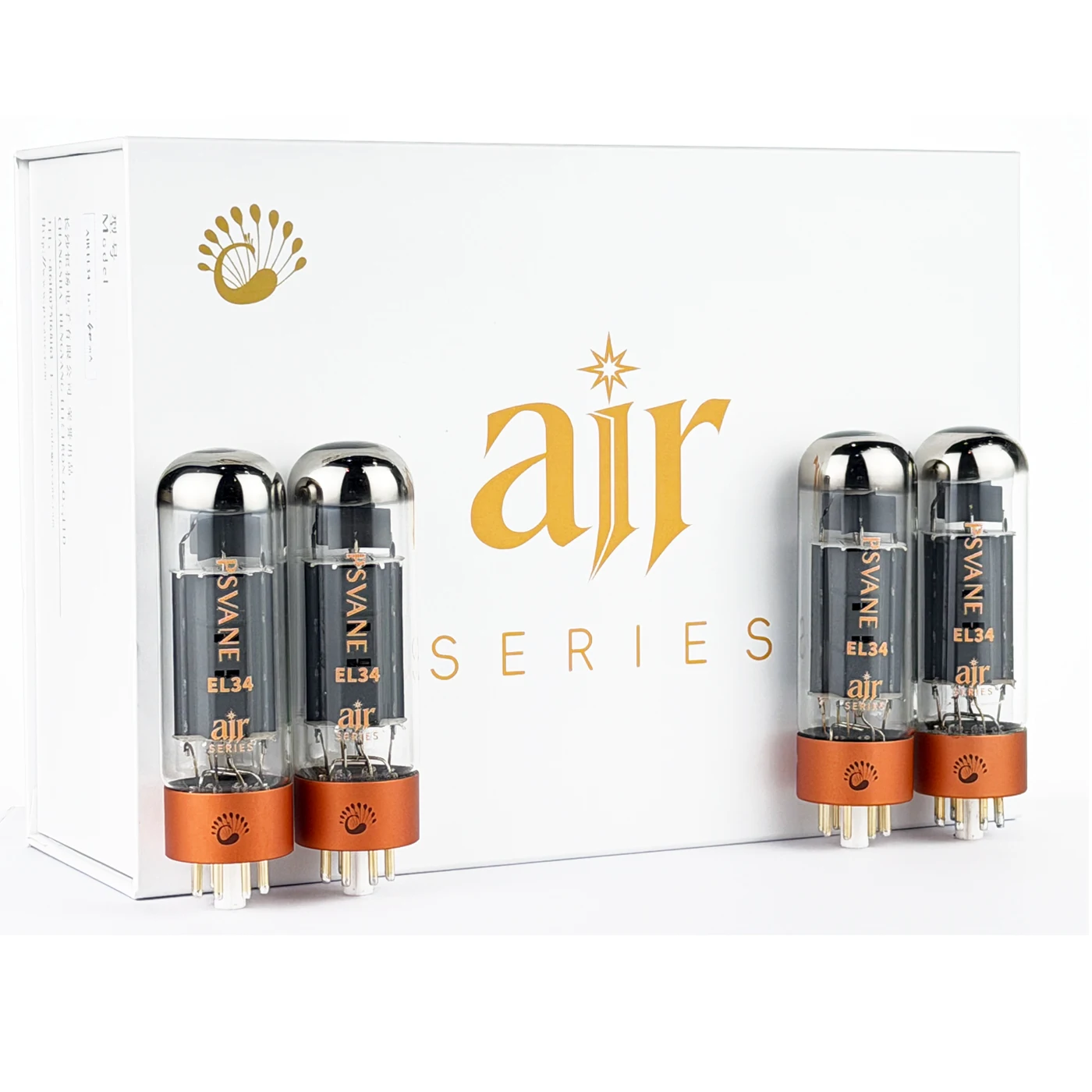 PSVANE Air EL34 Vacuum Tube Matched Pair Replace EL34B 6CA7 5881 HIFI Audio Amp Valve
