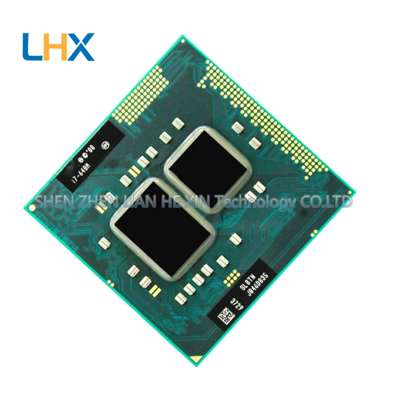 I7 640M I7 640 2.80 Turbo frequency 3.46G 4M cache CPU processor