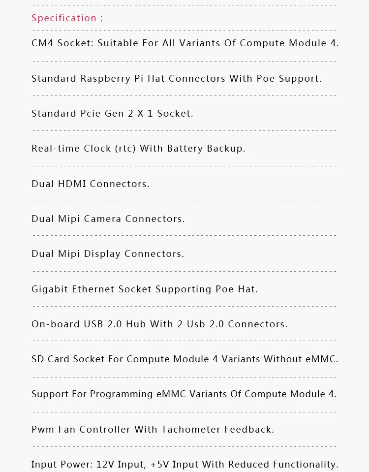 BoMaSRaspberry Pi CM4108000 CM4108008 CM4108016 CM4108032 CM4008000 CM4008008 CM4008016 CM4008032,Compute Module 4 EMMC WiFi,CM4