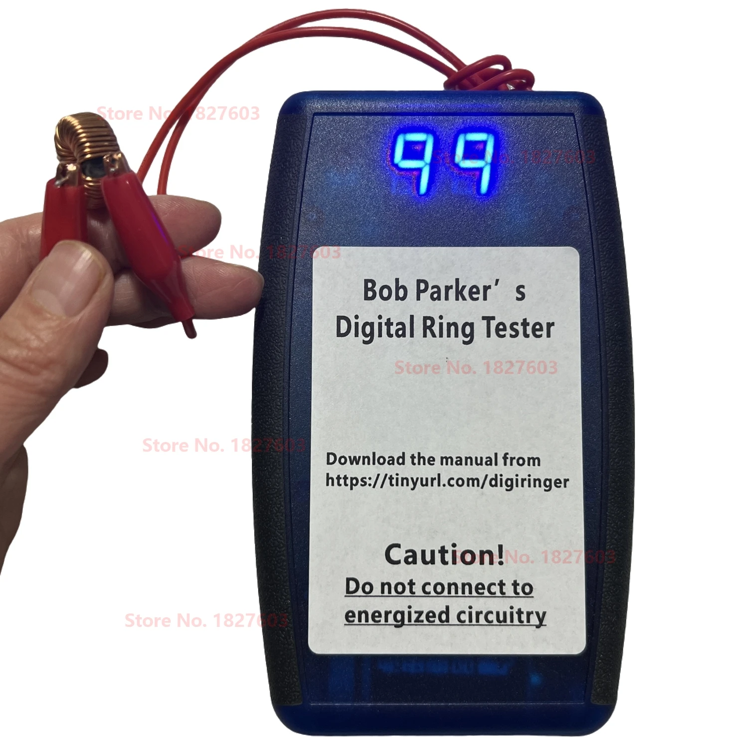 Bob's Basic Wide Range Ring Tester for Inductors & Transformers, Comparable to Blue RingTester, CMOS ICs