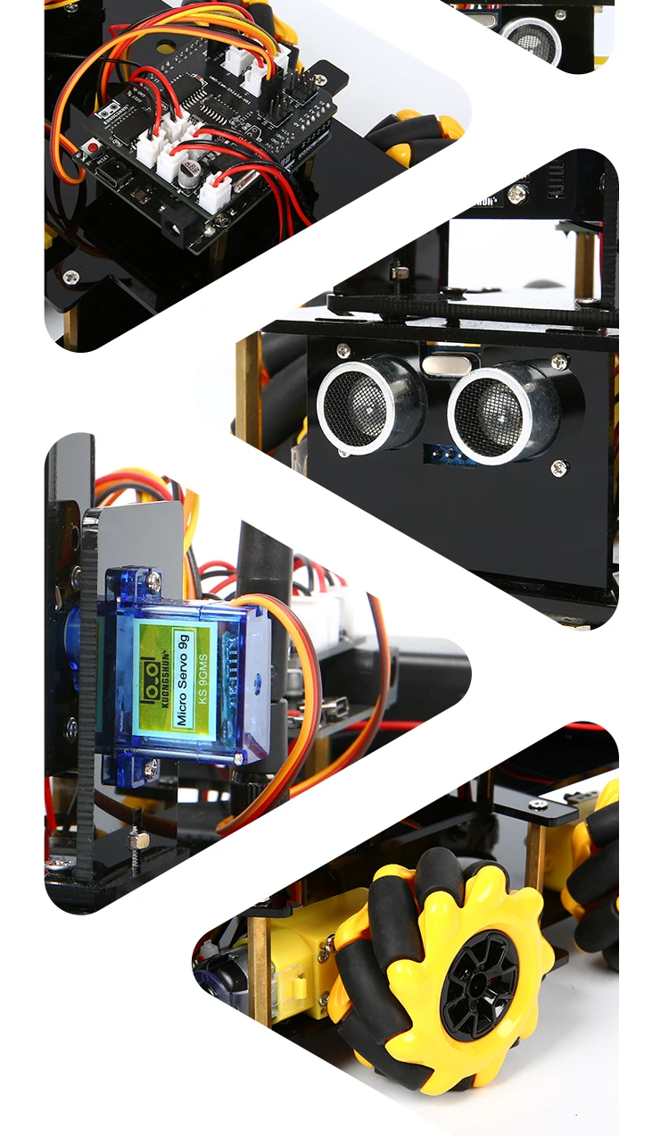 ESP32 Smart Robot Car Kit Remote Control Car for Arduino Programming Project STEM Education Science Coding Kit