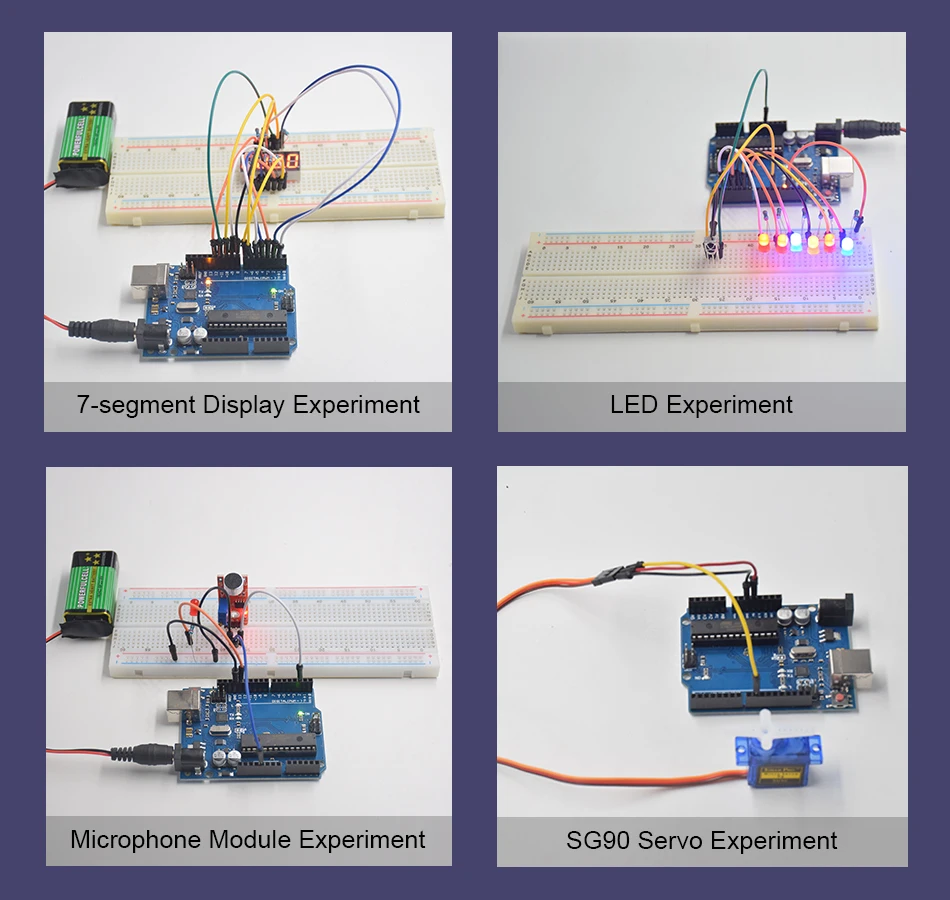 Ultimate Starter Kit including Ultrasonic Sensor/R3 board,/LCD1602 Screen for arduino R3 Mega2560 R3