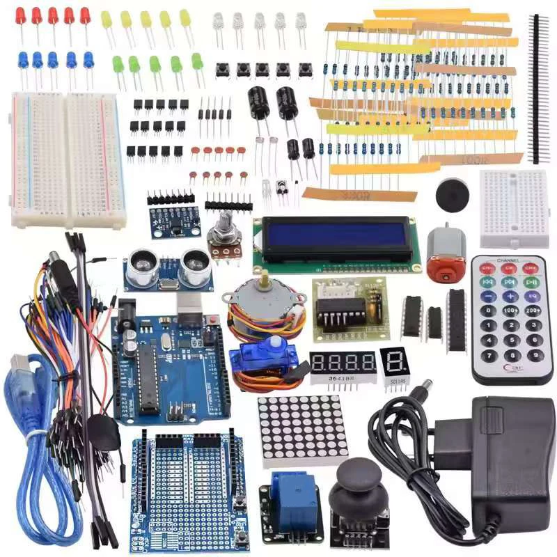 Ultimate Starter Kit including Ultrasonic Sensor/R3 board,/LCD1602 Screen for arduino R3 Mega2560 R3