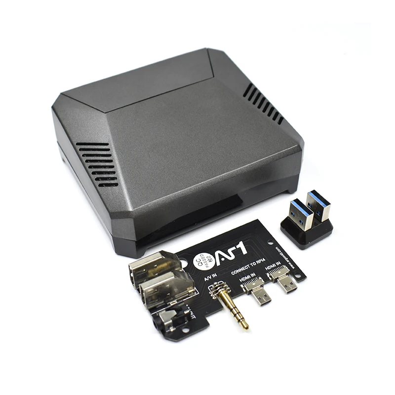Raspberry Pi 4B Argon One M.2 SSD Aluminum Case, With M.2 SSD Expansion Slot