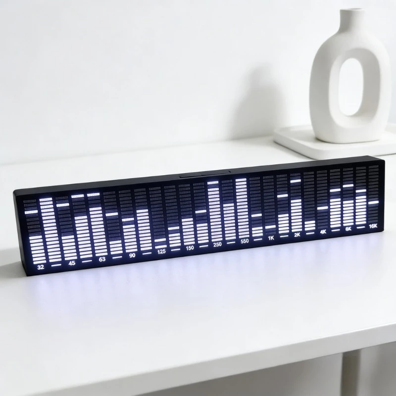 Voice-Activated Music Rhythm Light Car Ambient LED Sound Control Pickup Lamp