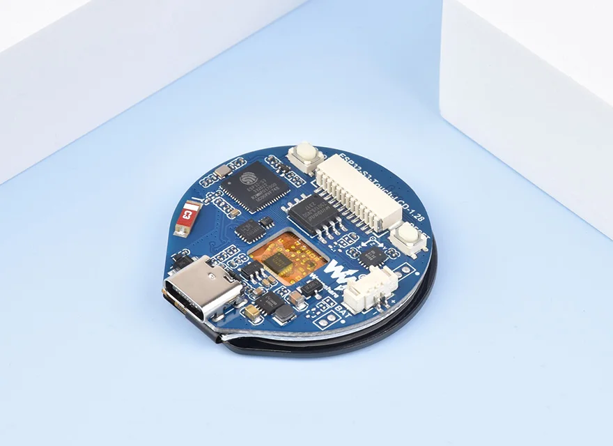 Waveshare ESP32-S3 1.28 inch Touchscreen Round Display Development Board 240X240 Pixel GC9A01 Driver for Arduino IDE MicroPython