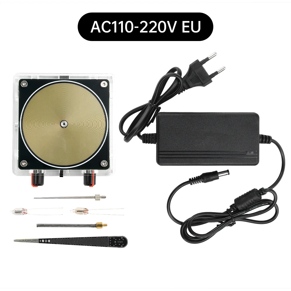 Music Tesla Coil Bluetooth/AUX Dual Mode Music Box Artificial Lightning AC110-240V Touchable Audio Input Science Experiment