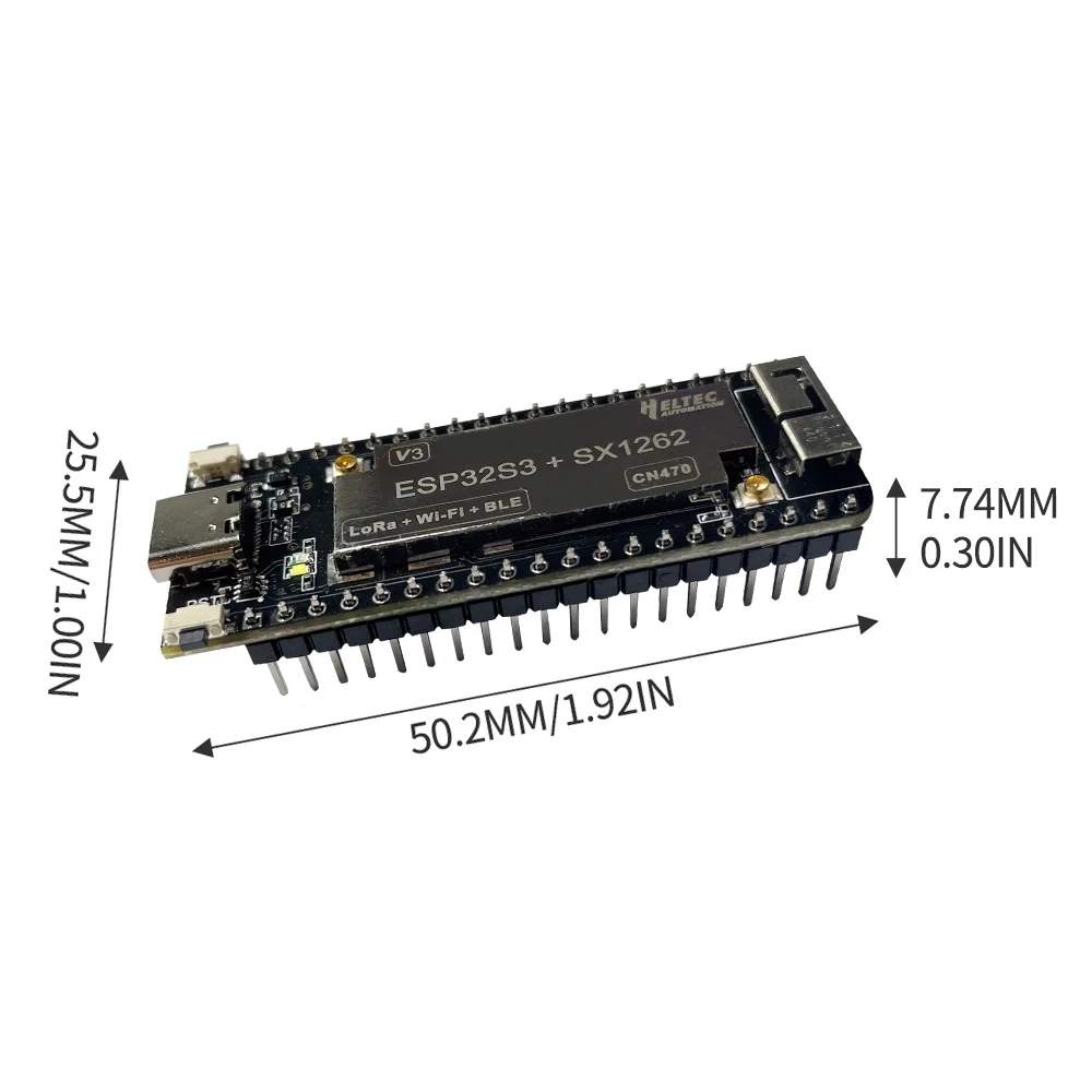 New 433-510MHZ/ 863-928MHZ Wireless stick lite ESP32+LoRa V3 development board compatible with ESP32-S3 node Type - C