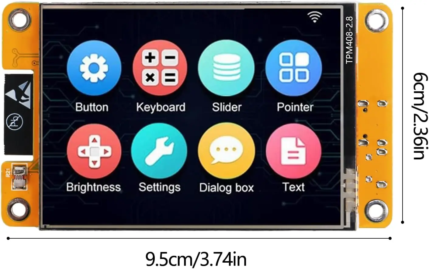 ESP32 for Arduino LVGL WIFI&Bluetooth Development Board 2.8 240*320 Smart Display Screen 2.8inch LCD TFT Module With Touch WROOM