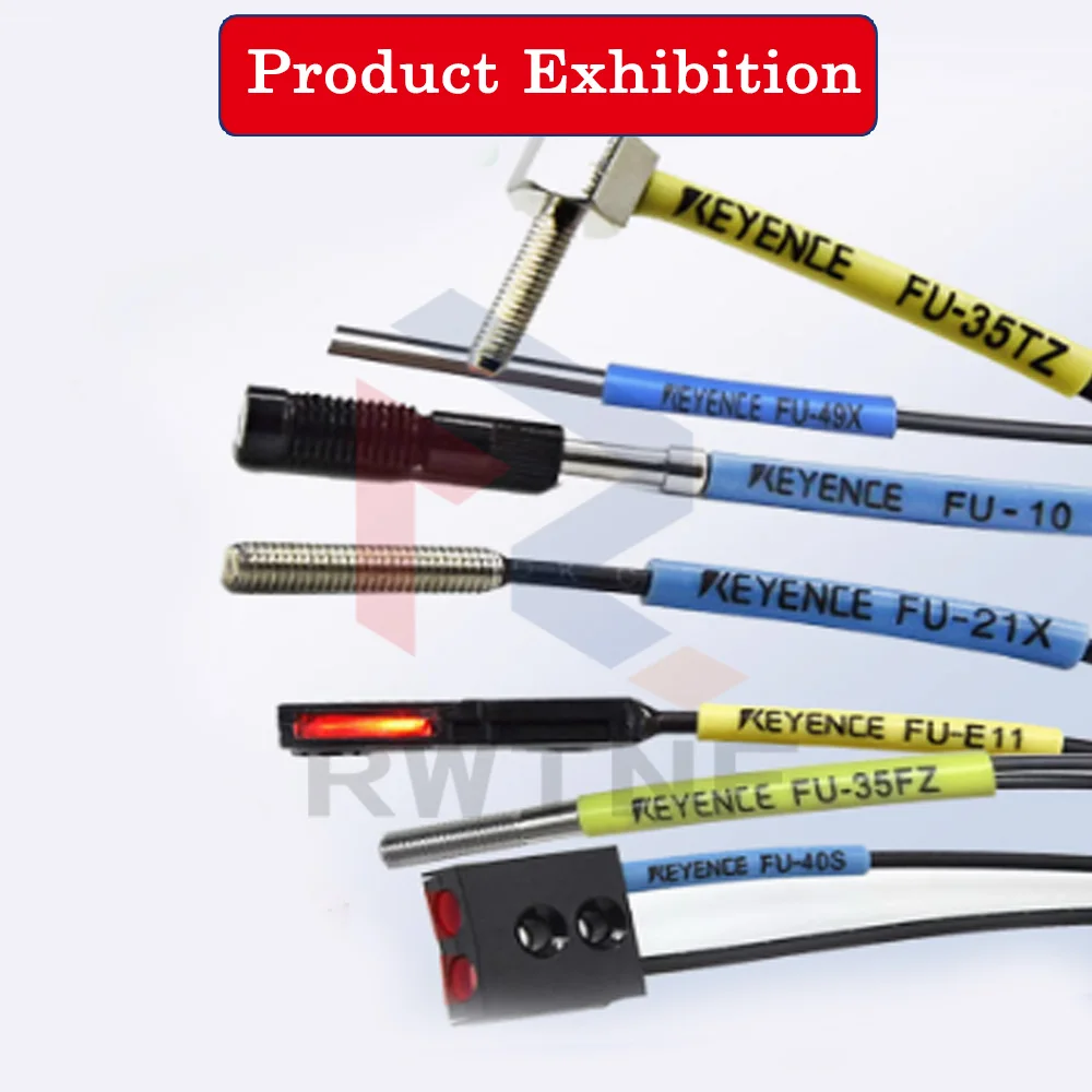 KEYENCE FU-83C High Temperature Heat Resistant M4 Fiber Optic Sensor, 100% Original Warehouse Stock