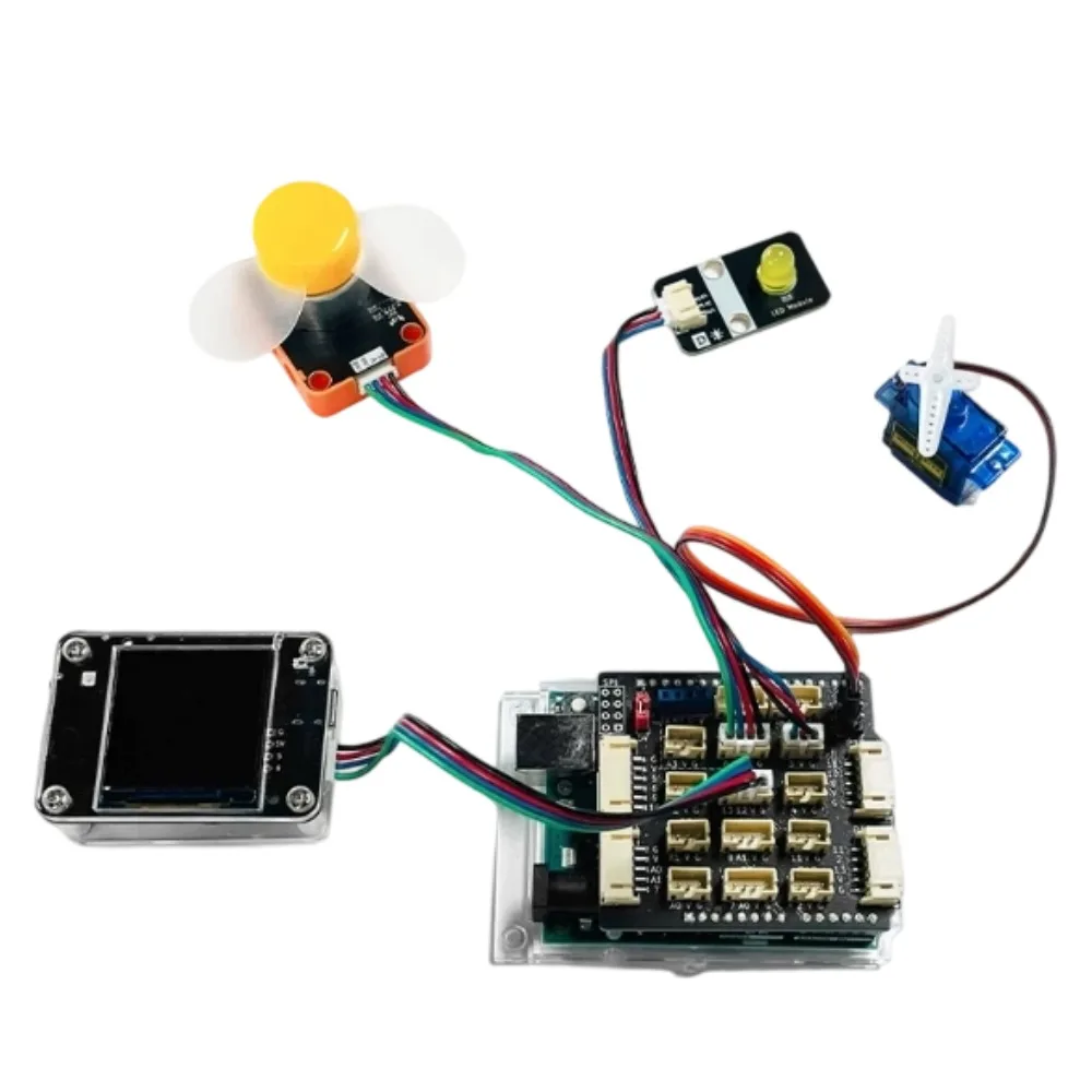 ESP32-S3-R8 AI Development Board 1.54'' LCD ES8311 Audio Codec 3W Speaker Onboard Microphone Supports Home Assistant ESPHome