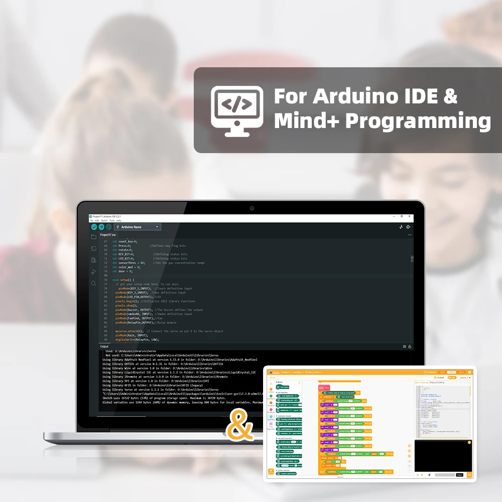 Smart Automation Kits for Arduino Uno Professional Programming, Complete Educational Robotic Kit, Best Selling Electronics Set