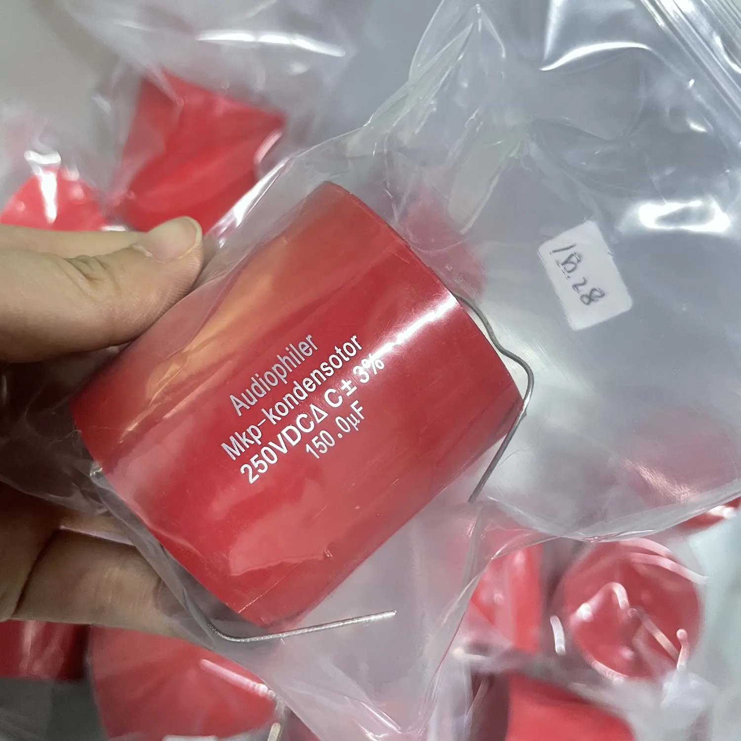 2PCS Test And Matched Pair MKP Audio Capacitor 150uf 250V DC ±3% Audiophiler Fever Coupling Frequency Dividing Capacitance