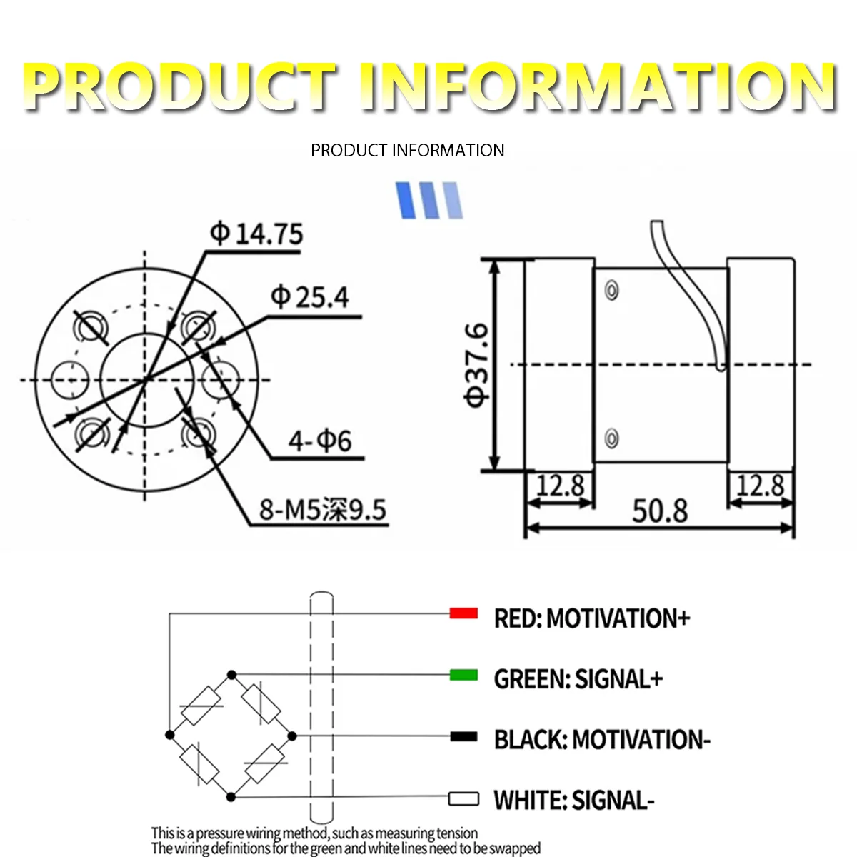 Static Torque Sensor 0-150N.m High Precision Flange Torque Transducer for Bolt Tightening & Structural Testing
