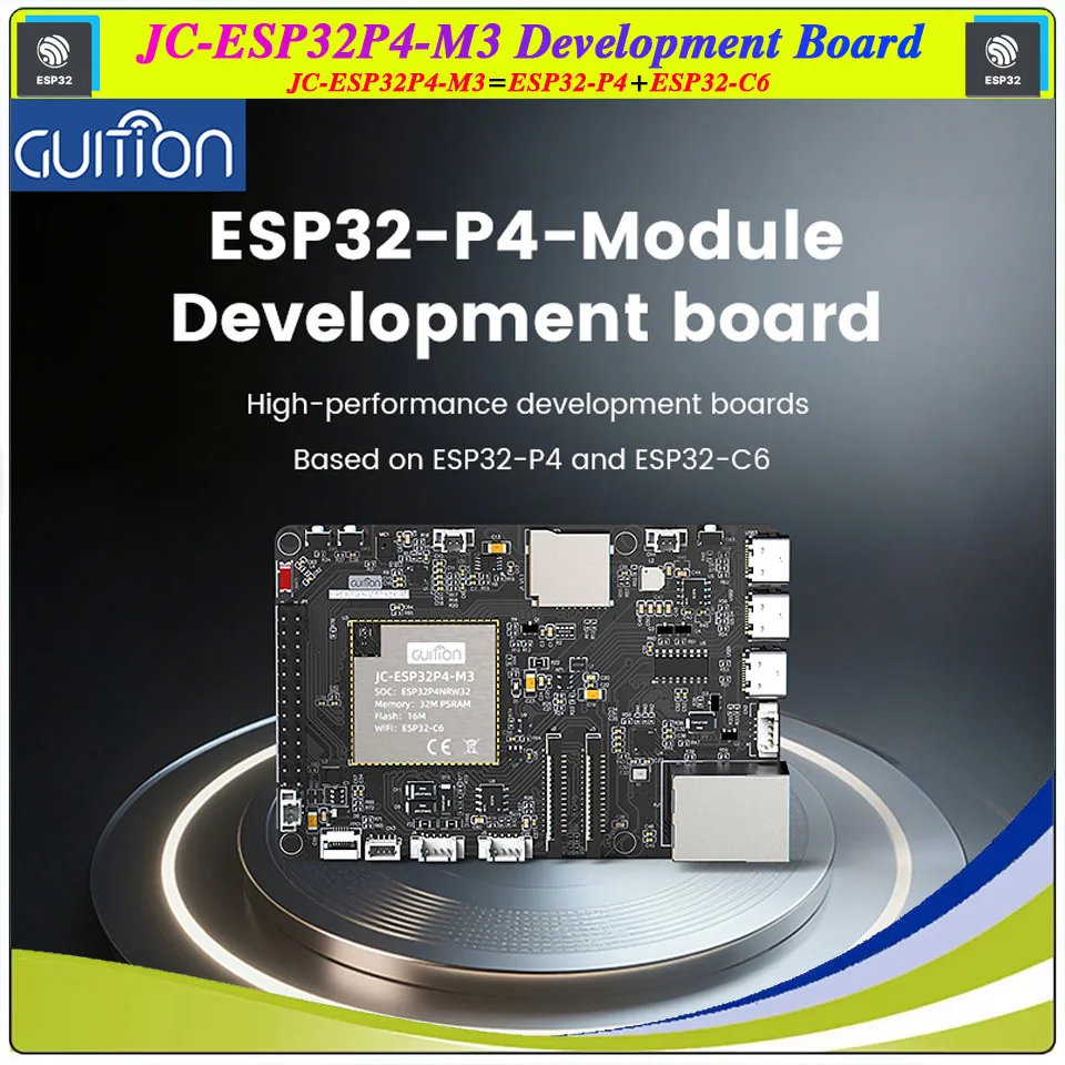 ESP32-P4 7.0 inch 1024*600 IPS HMI LCD Module Screen Display Touch Panel JC1060P470 Camera WIFI Bluetooth for Arduino LVGL