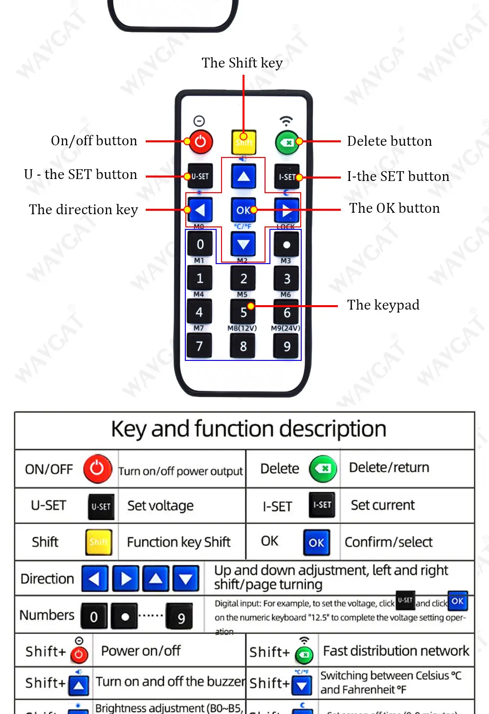 High-end DC DC Buck Converter CC CV 0-50V 6A 8A 216W 400W Power Module Adjustable Regulated laboratory power supply WIFF APP