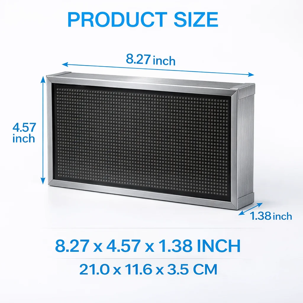 WiFi Crypto Price Display Real-Time Bitcoin Stock Ticker LED Pixel Screen Desktop Monitor