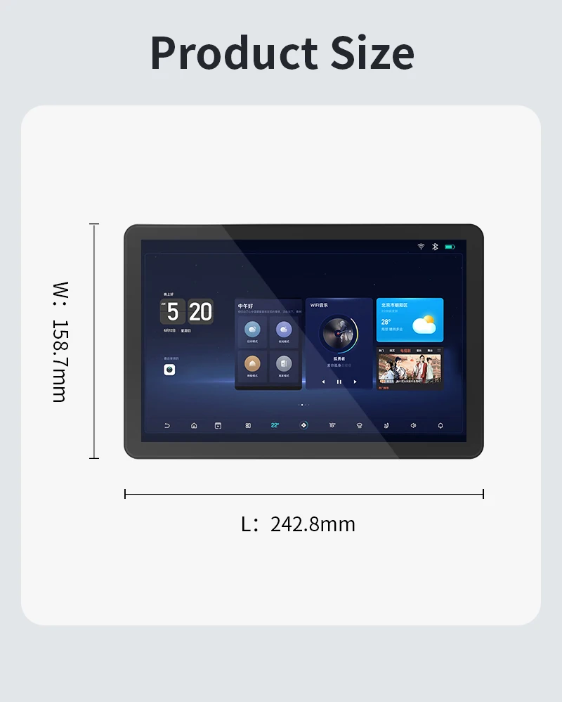10.1-inch ESP32P4 development board supports Xiaozhi ESP32 C6 capacitive touch screen