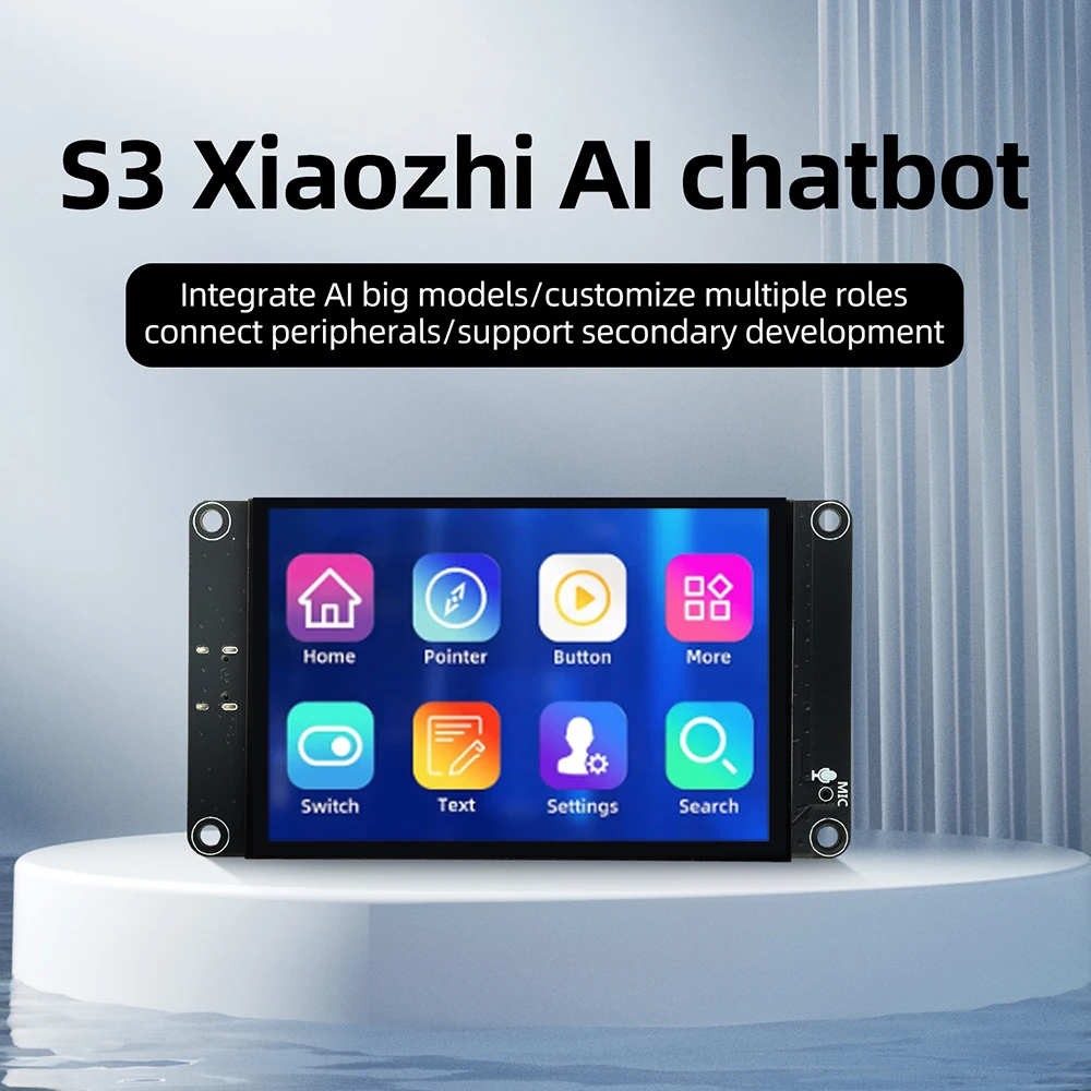 ESP32-S3 3.5-inch WiFi and Bluetooth Development Board, 320×480 Smart Touchscreen, Supports XiaoZhi AI, Type-C Port