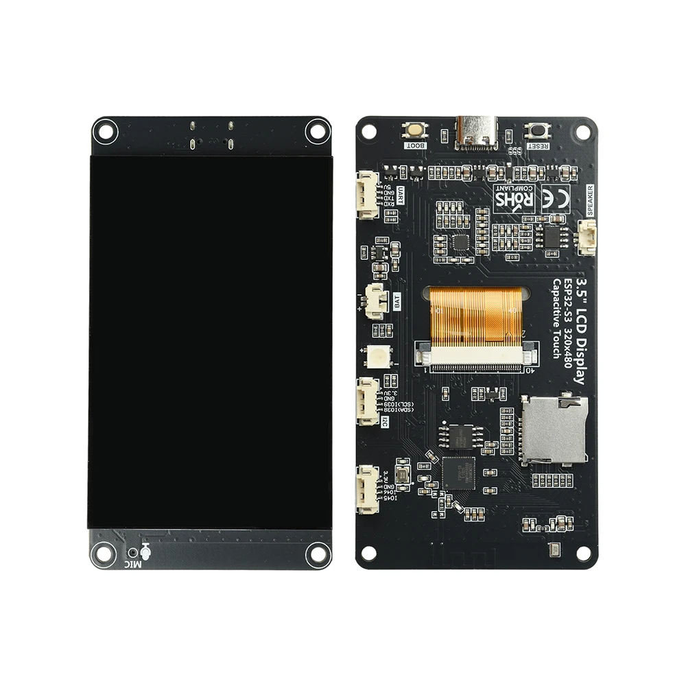 ESP32-S3 3.5-inch WiFi and Bluetooth Development Board, 320×480 Smart Touchscreen, Supports XiaoZhi AI, Type-C Port