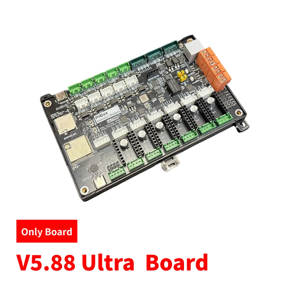 PiBot FluidNC GrblHAL ESP32-S3 6+1 Axis CNC Controller V5.88 Ultra