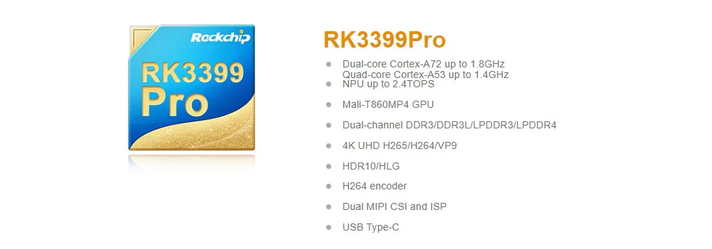 VoltSRK3399Pro AI Development Kit Single Board Computer For Artiticial Intelligence Deep Learning Accelerate TensorFlow Android/