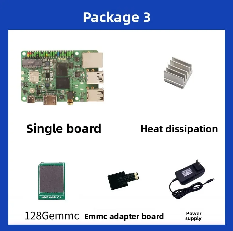 BoMaSRadxa Dragon Q6A Dev Board QCS6490 12TOPS LPDDR5 Linux OS Gigabit Ethernet For AI Edge Computing