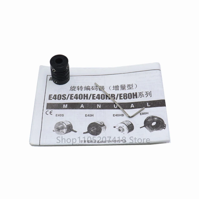 New E40S6-1000-3-T-24 Rotary Encoder 100 200 360 500 600 1000 1024 1200 2000 2500 3-T-24 3-N-24 6-L-5 3-V-24 3-T-5 12-24VDC ABZ