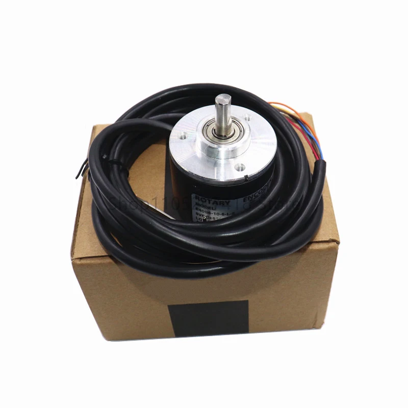 New E40S6-1000-3-T-24 Rotary Encoder 100 200 360 500 600 1000 1024 1200 2000 2500 3-T-24 3-N-24 6-L-5 3-V-24 3-T-5 12-24VDC ABZ