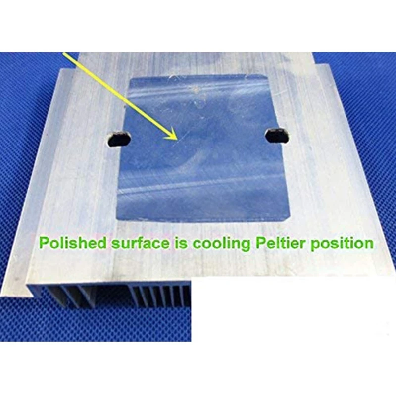 12V DIY Thermoelectric Peltier Refrigeration Cooling System Kit Semiconductor Cooler Conduction Module+Fan + TEC1-12706