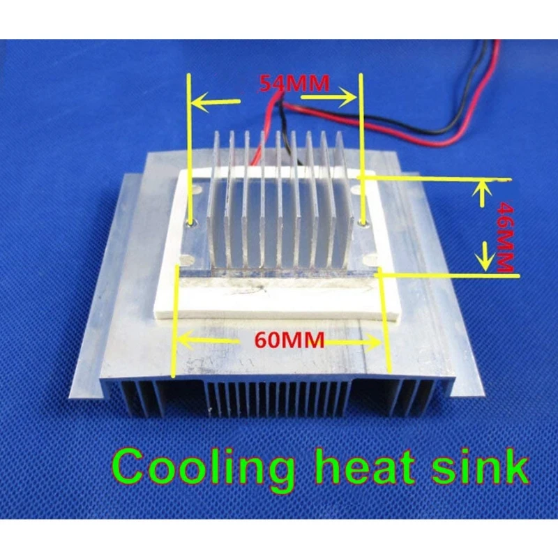 12V DIY Thermoelectric Peltier Refrigeration Cooling System Kit Semiconductor Cooler Conduction Module+Fan + TEC1-12706
