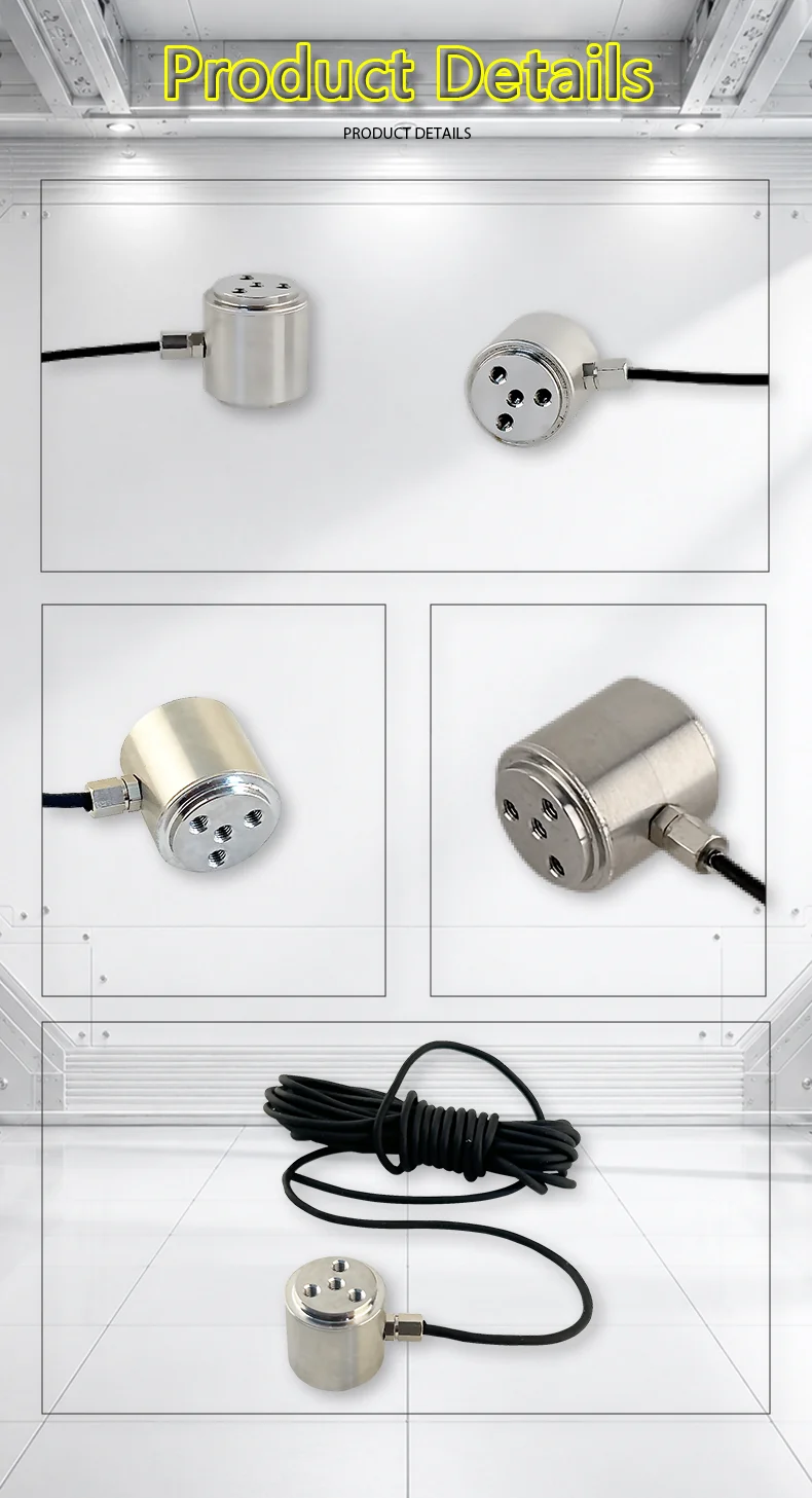 Micro Column Load Cell 5/10/20/50/100/200kg Stainless Steel Pressure Sensor Force Transducer For Industrial Weighing System