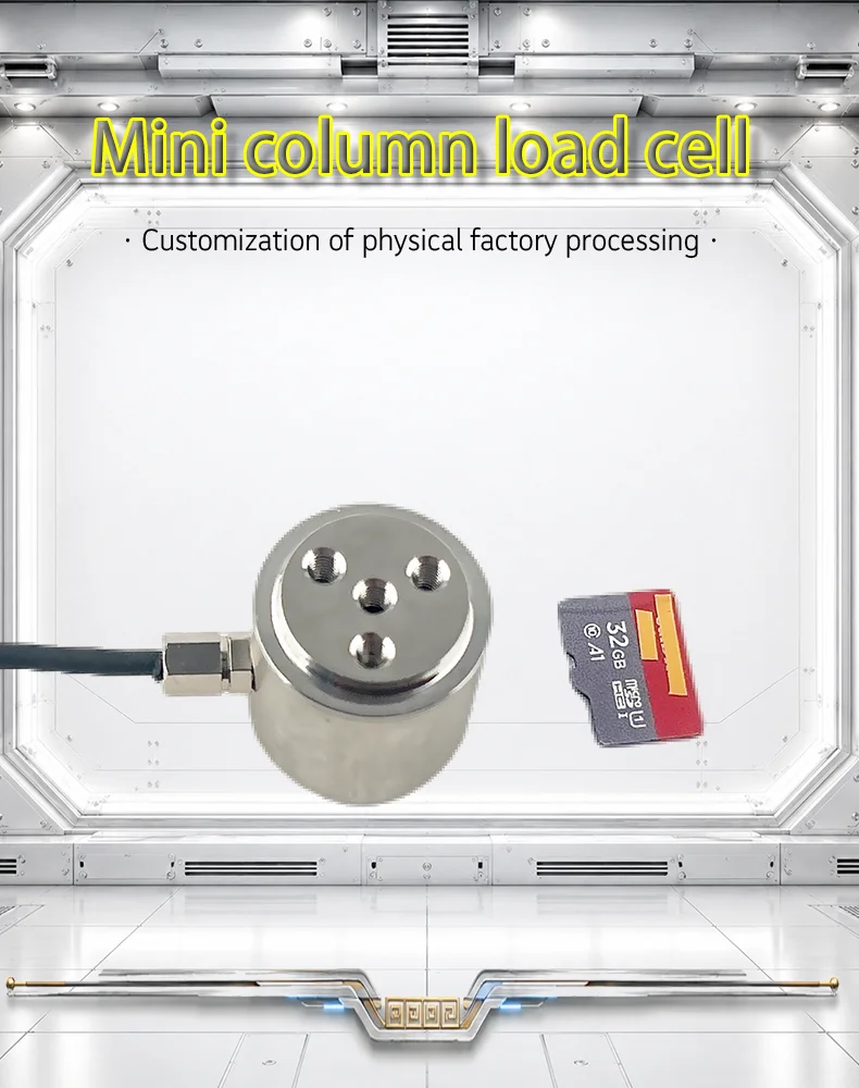 Micro Column Load Cell 5/10/20/50/100/200kg Stainless Steel Pressure Sensor Force Transducer For Industrial Weighing System
