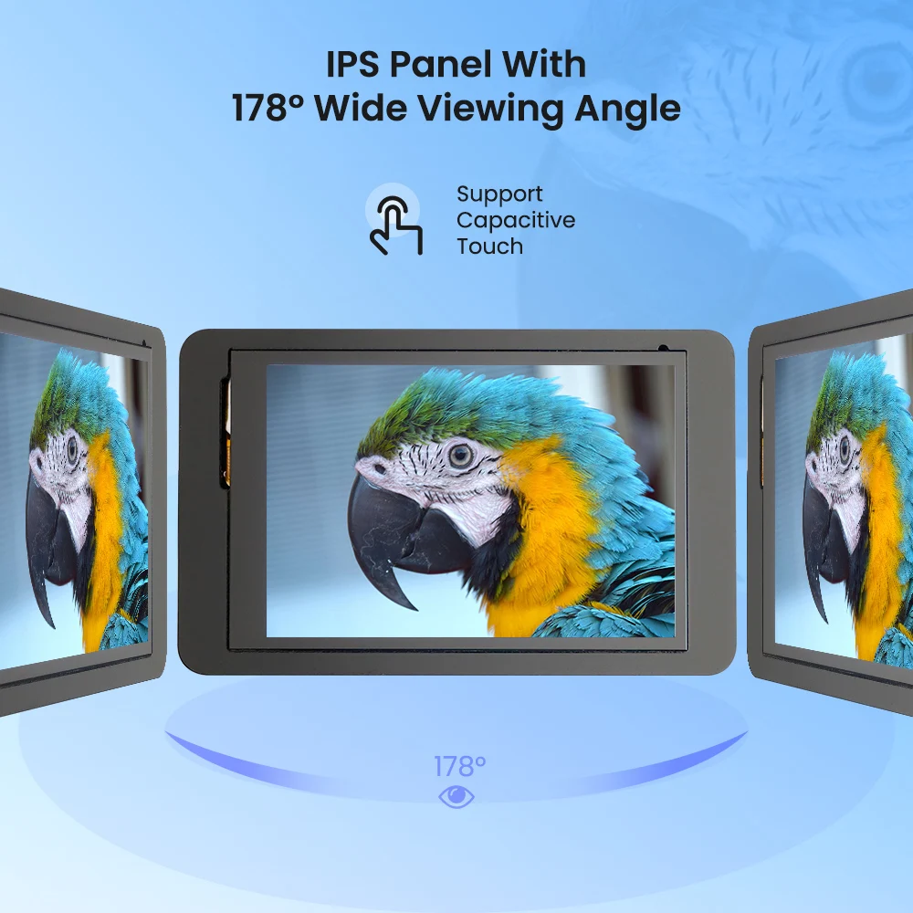 CrowPanel Advance 3.5-HMI ESP32 AI Functions Display 320x240 IPS Touch Screen Support Arduino/LVGL/Micropython
