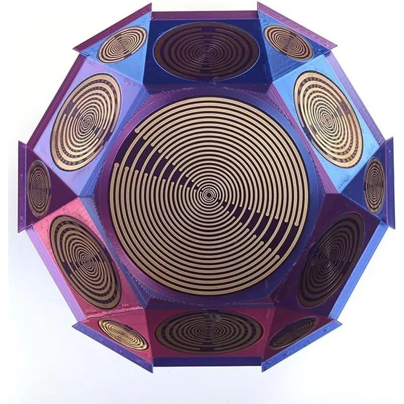 ERICAT Multi-Wave Oscillator, 24-Level MWO Matrix Bowl, Water Activates and Harmonics Balance to Eliminate Negative Energy