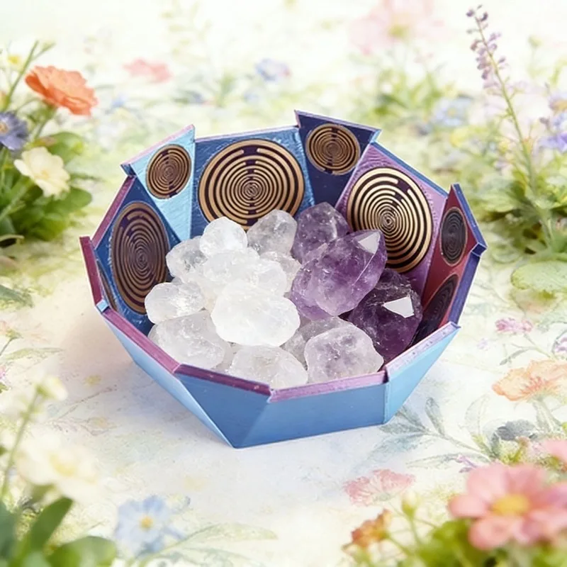 ERICAT Multi-Wave Oscillator, 24-Level MWO Matrix Bowl, Water Activates and Harmonics Balance to Eliminate Negative Energy