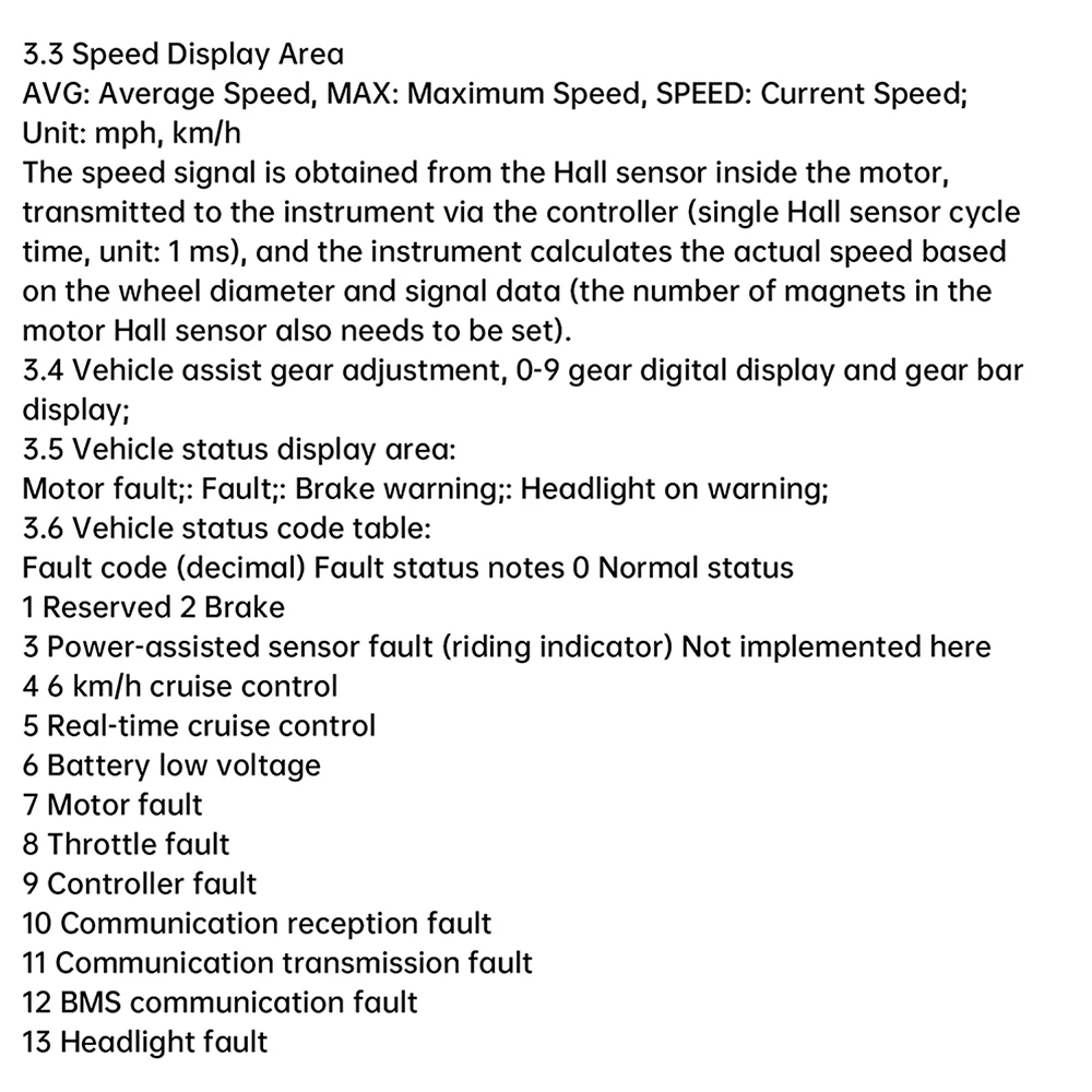 36V 48V 64V 30A Electric Vehicle Motor Controller 750-1500W Sine Wave Three-Mode Driver SM Connector Instrument Bicycle S866