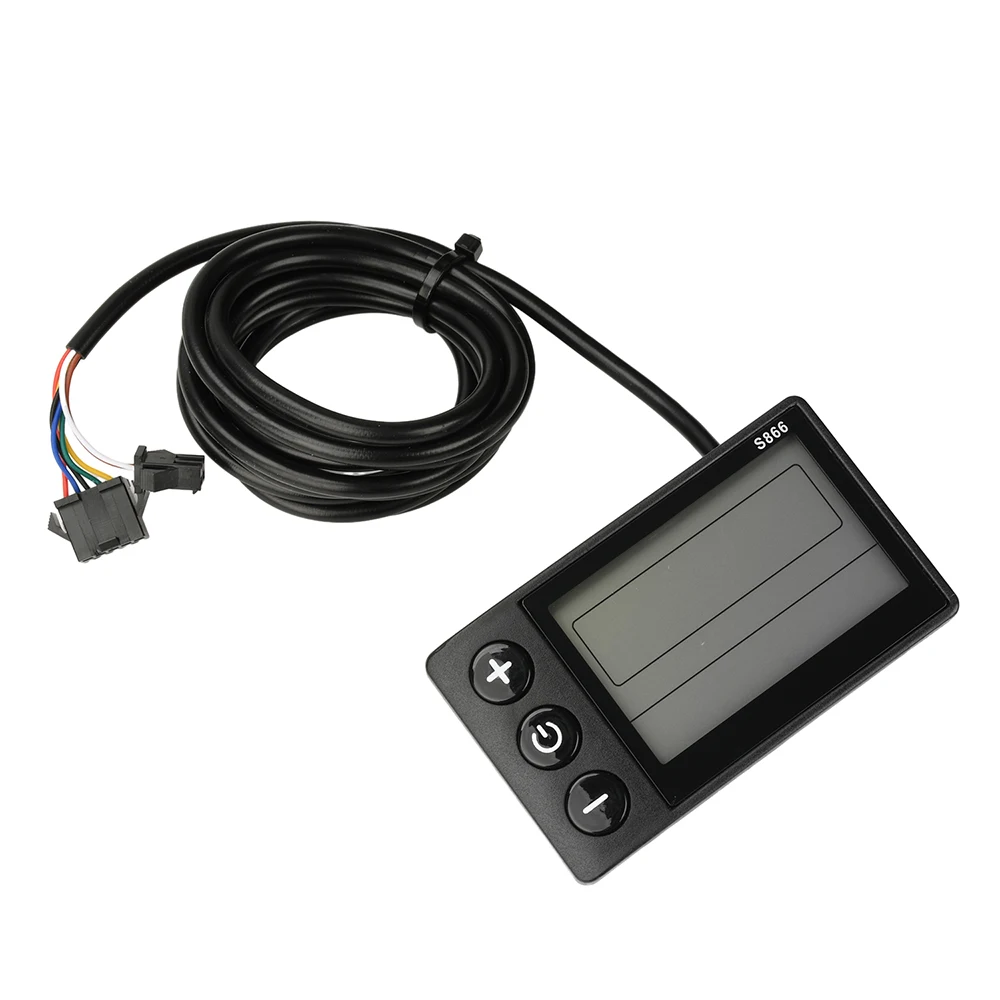 36V 48V 64V 30A Electric Vehicle Motor Controller 750-1500W Sine Wave Three-Mode Driver SM Connector Instrument Bicycle S866