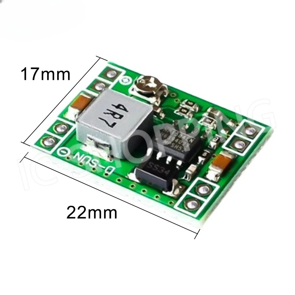 100PCS MP1584EN LM2596s MP1584 Adjustable 3A DC-DC Converter Step Down Voltage Regulator Module Replace Buck Board 5V 12V
