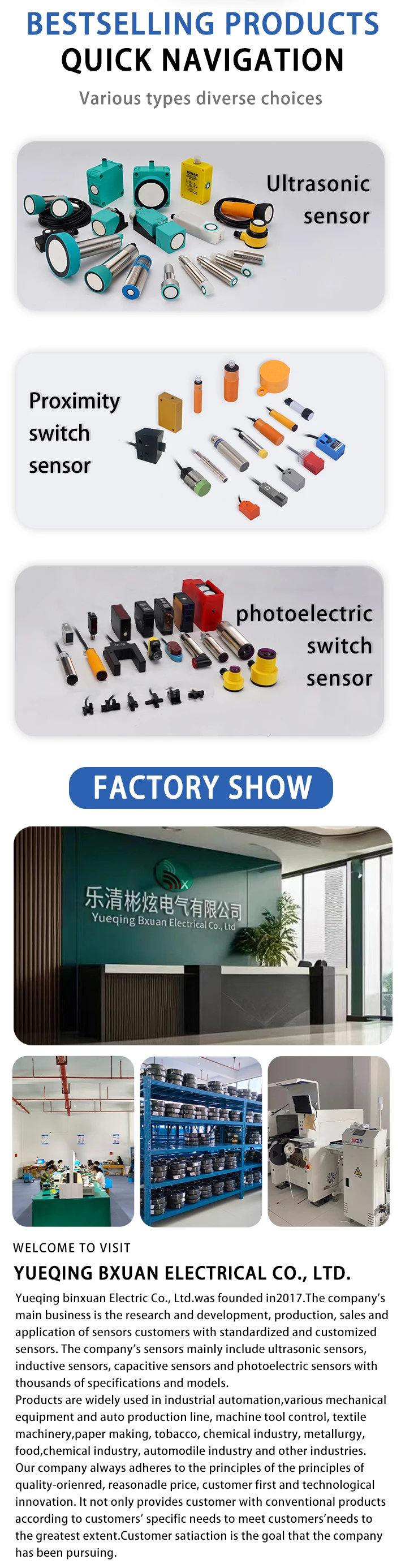 Fast Delivery M18 Proximity Switch Sensor Capacitive Sensor DC 3-Wire 12-24VDC/AC 100-240VAC Three Wire Output NPN PNP NO NC