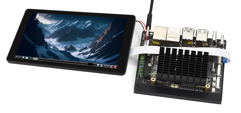 5inch DSI Capacitive Touch Display,720 × 1280,IPS,Optical Bonding Toughened Glass Panel,DSI Interface,5-Point Touch, Aluminum