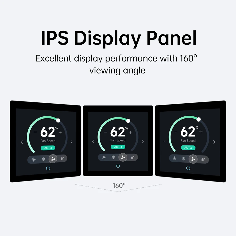 ESP32 S3 4-inch LCD Development Board Capacitive Touch Display 480x480 ESP32-S3-Touch-LCD-4 Support WiFi and Bluetooth