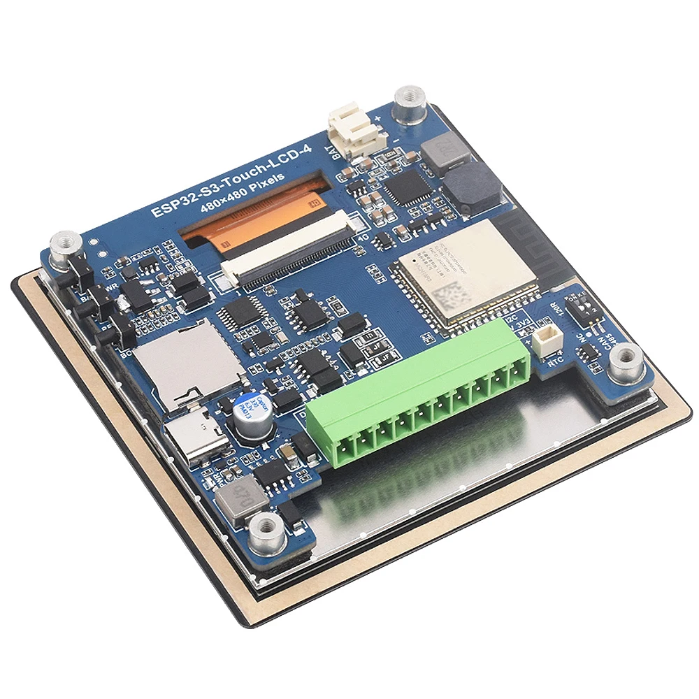 ESP32 S3 4-inch LCD Development Board Capacitive Touch Display 480x480 ESP32-S3-Touch-LCD-4 Support WiFi and Bluetooth