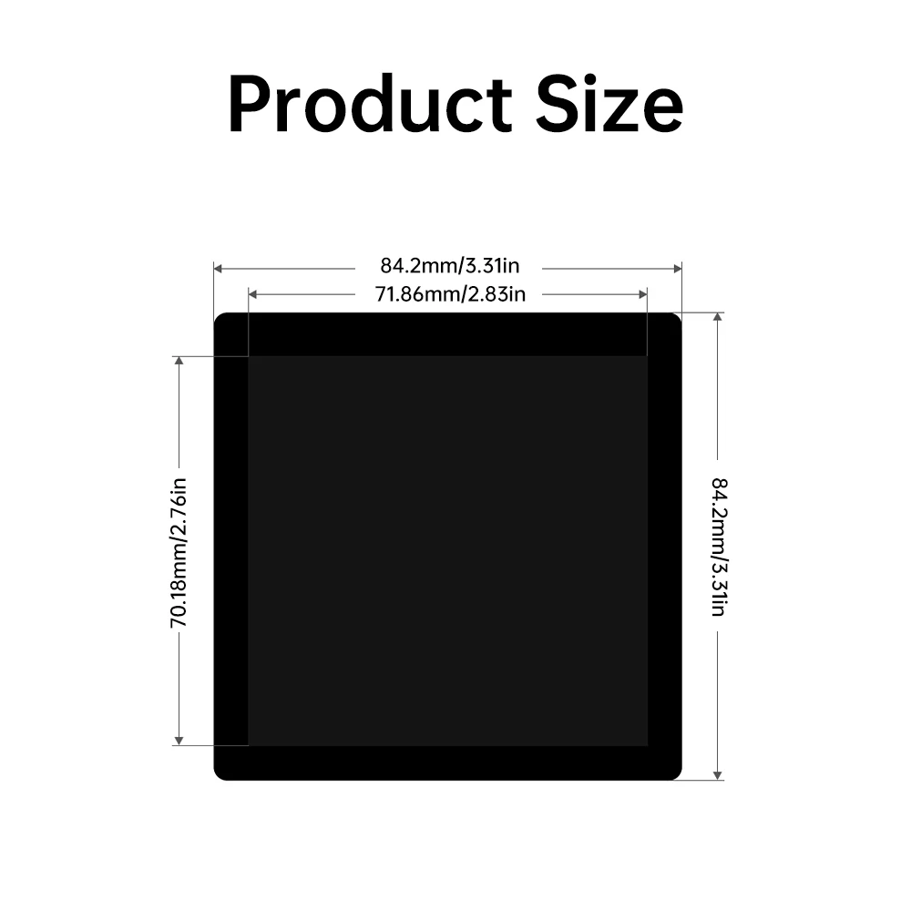 ESP32 S3 4-inch LCD Development Board Capacitive Touch Display 480x480 ESP32-S3-Touch-LCD-4 Support WiFi and Bluetooth