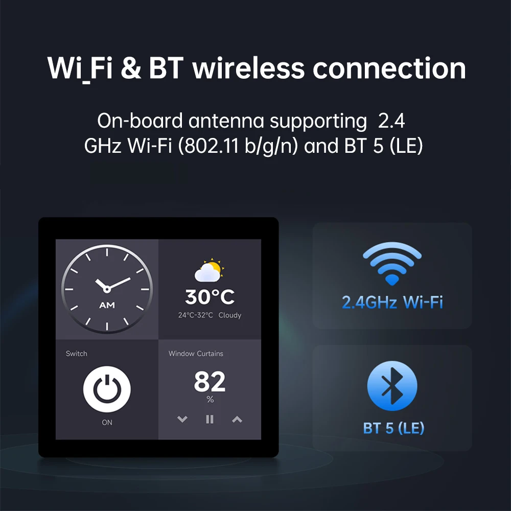 ESP32 S3 4-inch LCD Development Board Capacitive Touch Display 480x480 ESP32-S3-Touch-LCD-4 Support WiFi and Bluetooth