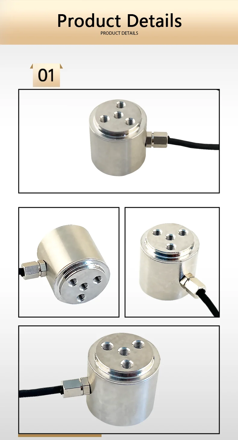 BENGBUZZYQ 0-200kg Button Load Cell Weight Sensor & Handheld Indicator RS232 Compression Force Transducer for Industrial Use
