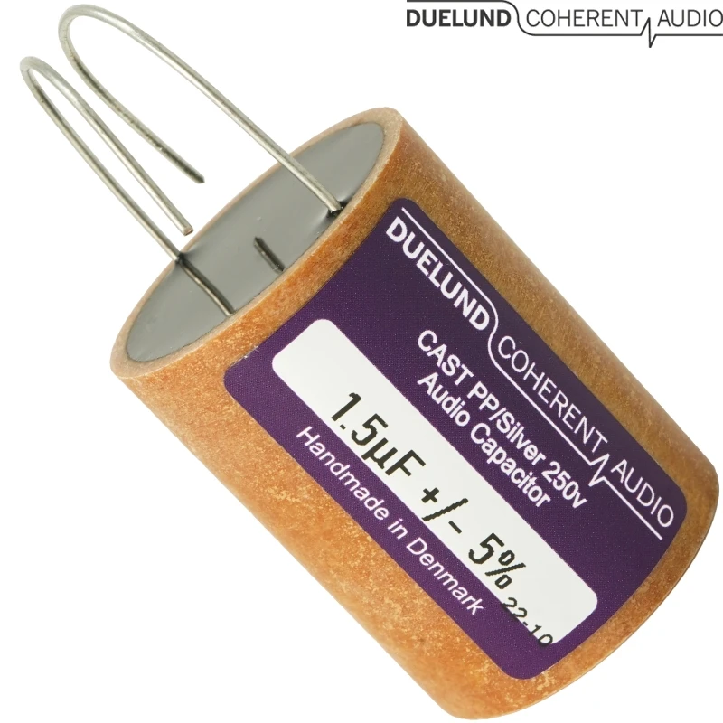 2pcs/lot Original Duelund CAST PP Hybrid Polypropylene and CAST PP/Silver Hybrid Polypropylene Capacitors 250Vdc free shipping