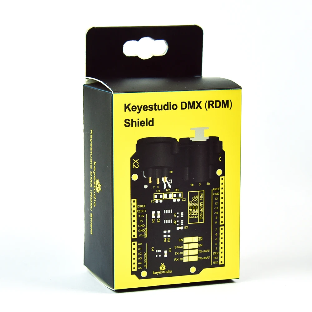 Keyestudio DMX (RDM)Shield for Arduino UNO / Control Speakers&Light &Smoke Machine